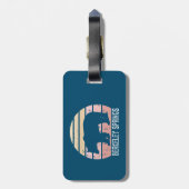 Berkeley Springs West Virginia Retro Beer Bagagelabel (Achterkant verticaal)