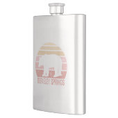 Berkeley Springs West Virginia Retro Beer Flacon (Links)