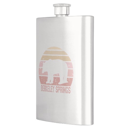 Berkeley Springs West Virginia Retro Beer Flacon (Links)