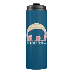 Berkeley Springs West Virginia Retro Beer Thermosbeker