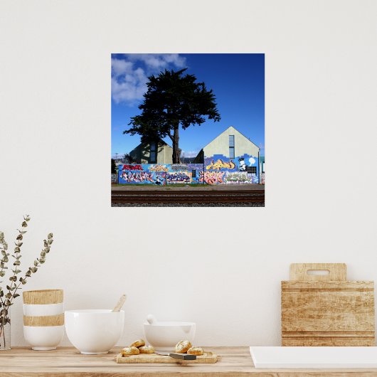 Berkeley Tree Poster (Keuken)