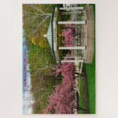 Berkeley Virginia in de lente. Jigzaag Puzzle Legpuzzel (Verticaal)