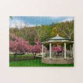 Berkeley Virginia in de lente. Legpuzzel (Horizontaal)
