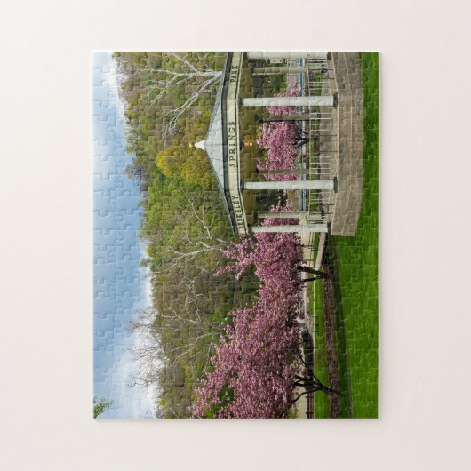 Berkeley Virginia in de lente. Legpuzzel (Verticaal)