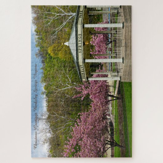 Berkeley Virginia.. kerstcadeautjes Jigzaag Puzz Legpuzzel (Verticaal)