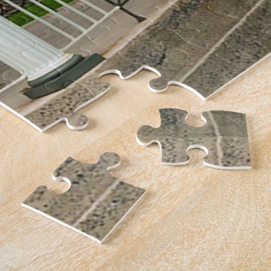 Berkeley Virginia, kerstgroet Legpuzzel (Zijkant)