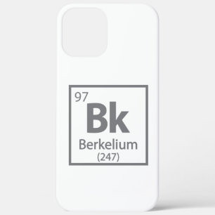 Berkelium - Berkeley Science Periodic Table Case-Mate iPhone Case