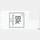 Berkelium - Berkeley Science Periodic Table Case-Mate iPhone Case (Achterkant (horizontaal))