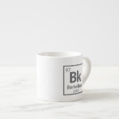 Berkelium - Berkeley Science Periodic Table Espresso Kop (Voorkant rechts)