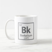 Berkelium - Berkeley Science Periodic Table Koffiemok (Links)