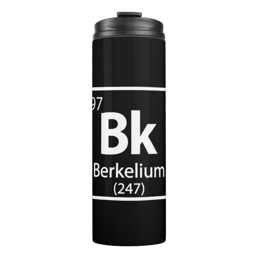Berkelium - Berkeley Science Periodic Table Thermosbeker (Voorkant)