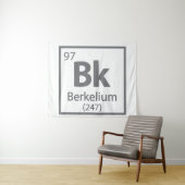 Berkelium - Berkeley Science Periodic Table Wandkleed (In Situ (horizontaal))
