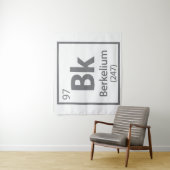 Berkelium - Berkeley Science Periodic Table Wandkleed (In situ)