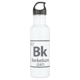 Berkelium - Berkeley Science Periodic Table Waterfles