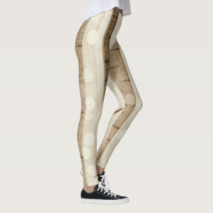 Berken-boom-patroon-  Zazzle_Growshop. Leggings