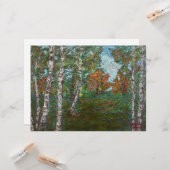 Berken (door Kimon Loghi) Kaart (Voorkant / Achterkant in situ)