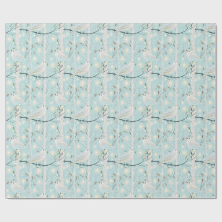 Berken Glans Vogels Cadeaupapier