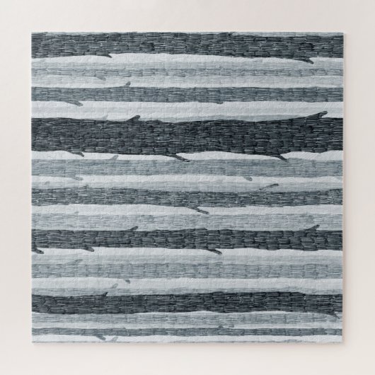 Berken hout bomen, naadloze achtergrond patroon. legpuzzel (Horizontaal)