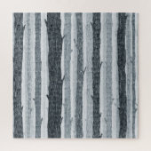 Berken hout bomen, naadloze achtergrond patroon. legpuzzel (Verticaal)