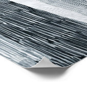 Berken hout bomen, naadloze achtergrond patroon. poster (Hoek)