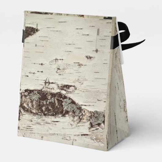 Berken hout bruiloft geschenkdozen bedankdoosjes (Achterkant)