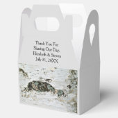 Berken Hout Natuur Bruiloft Favor Dozen Bedankdoosjes (Geopend)