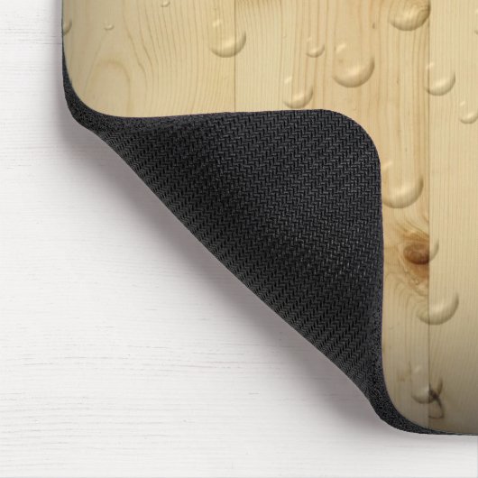 Berken Hout Water Drip Muismat (Hoek)