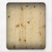 Berken Hout Water Drip Muismat (Voorkant)