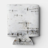 Berken schors patroon kan gezellig blikjeskoeler (Achterkant)