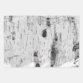 Berkenbast patroon inpakpapier vellen (Voorkant 2)