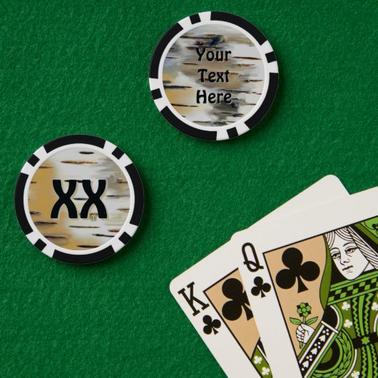 Berkenbast Poker Chips (Pokertafel (Dubbel))