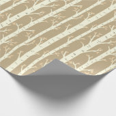 Berkenbomen Cadeaupapier (Hoek)