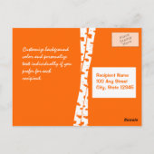 Berkenbomen Dank u Briefkaart (Achterkant)