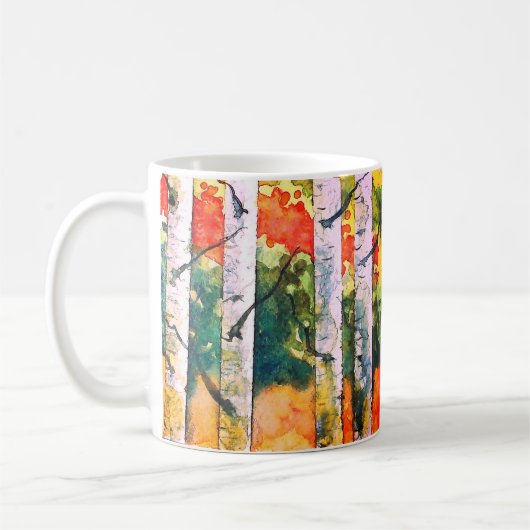 Berkenbomen Koffiemok (Links)