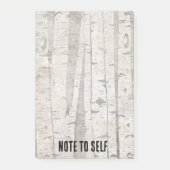 Berkenbomen Post-it® Notes (Voorkant)