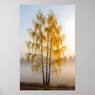 Berkenbomen Poster