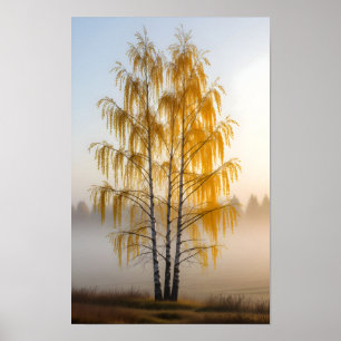 Berkenbomen Poster