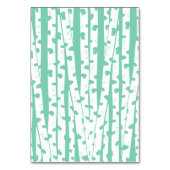 Berkenbomen Zittende Kaart (Achterkant)