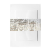 Berkenboom Bark Buik Band voor rustieke bruiloft Uitnodigingen Wikkel (Voorkant Voorbeeld)