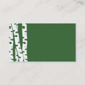 Berkenboom Benoemingskaart Afsprakenkaartje (Achterkant)