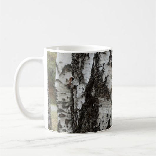 Berkenboom close-up mok (Links)