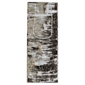 Berkenboom close-up wijn cadeautas (Voorkant)