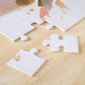 Berkenboom en kardinalen Puzzel Legpuzzel (Zijkant)