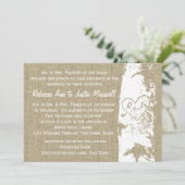 Berkenboom met gebeeldhouwd hart en Initialen Kaart (Staand voorkant)