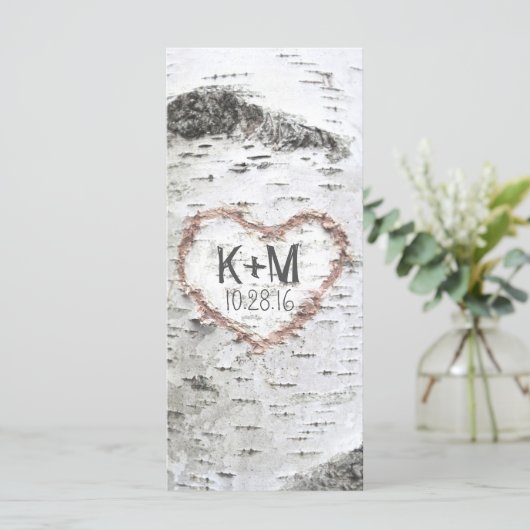 BERKENBOOM RUSTIEKE BRUILOFT PROGRAMMA'S (Staand voorkant)