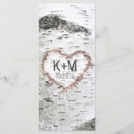 BERKENBOOM RUSTIEKE BRUILOFT PROGRAMMA'S