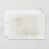 Berkenboom rustieke bruiloft RSVP Kaarten Kaartje (Achterkant)