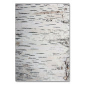 Berkenboom rustieke land bruiloft invoegen Kaarten (Achterkant)