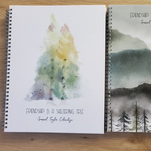 Berkenboom spiraal Notitieboek | Vriendschap