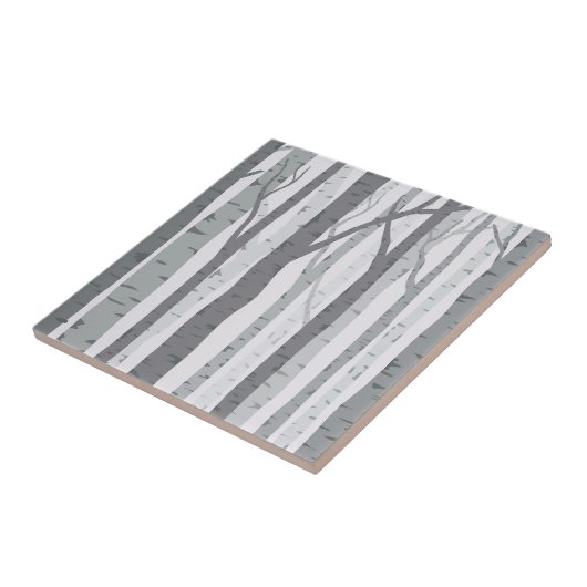 Berkenboom Tegel Tegeltje (Zijkant)